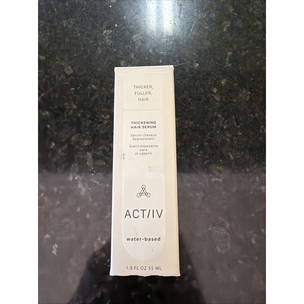 ACTIV ACT/IV Water-Based Thickening Hair Serum | 1.8 Oz / 55 mL NEW READ